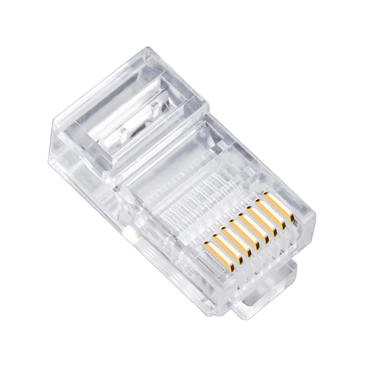 CAT6 UTP 8P8C RJ45 모듈 식 플러그
