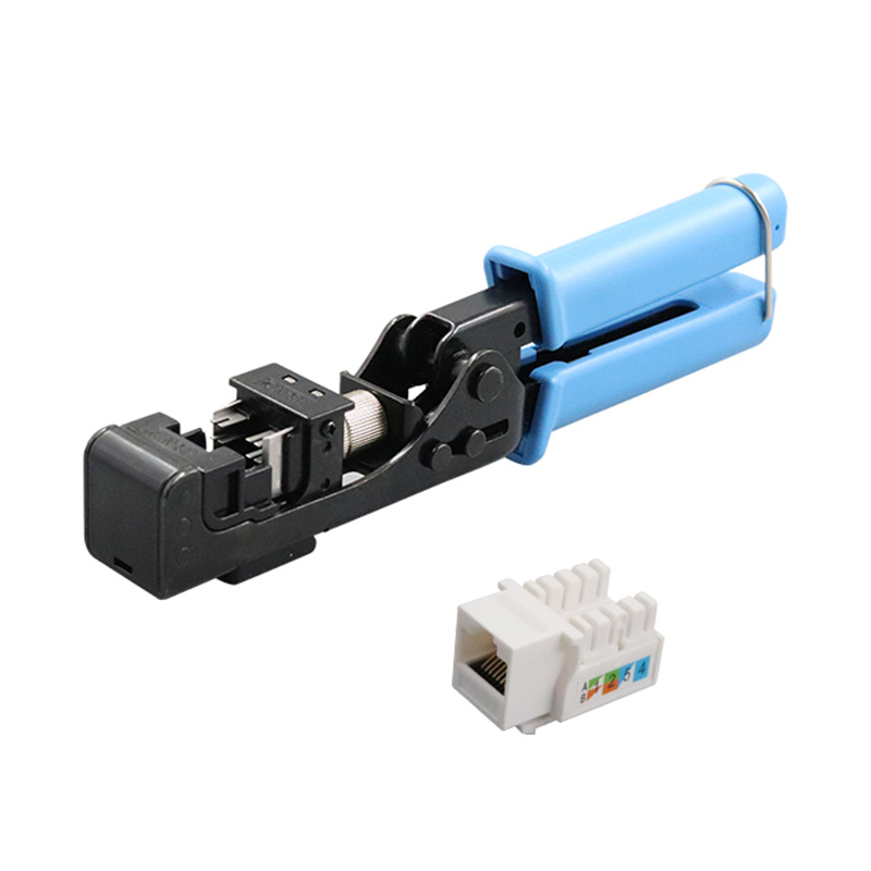 RJ45 키스톤 잭 펀치 다운 속도 종료 도구 90도 PX-T-FN
