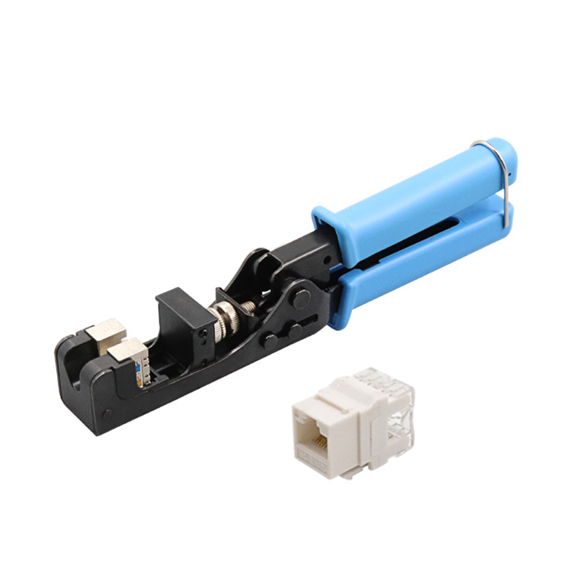 RJ45 키스톤 잭 펀치 다운 속도 종료 도구 180도 PX-T-DS